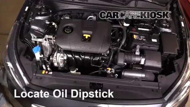 2019 Kia Forte LX 2.0L 4 Cyl. Huile Vérifier le niveau de l'huile